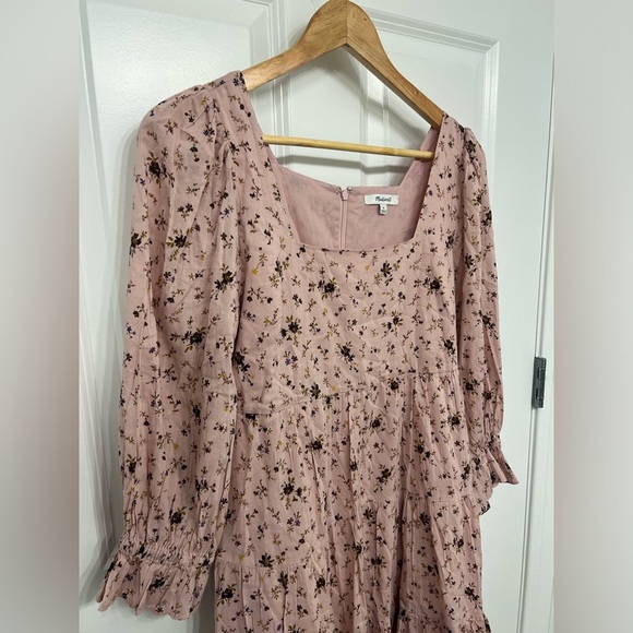 Madewell Lizzie Babydoll Dress in Fresh Sprigs - Picture 7 of 10